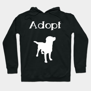 Adopt animals and save lifes Design Hoodie